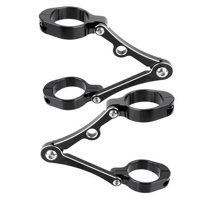 A03Z-Support de phare universel pour moto, pince de fixation pour guidon de 39 mm à 41 mm, pince de montage de phare réglable