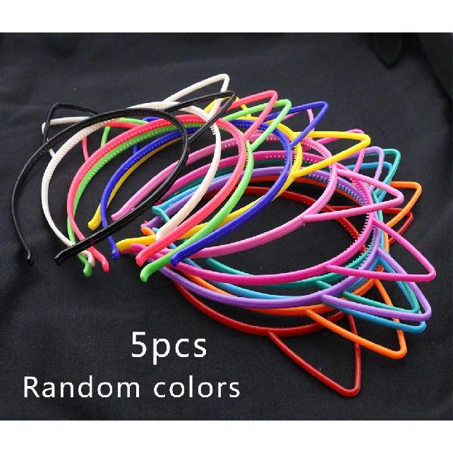 5pcs 10pcs Best selling cat ears headband bezel girl hair accessories hairbands plastic party props headwear children's jewelry