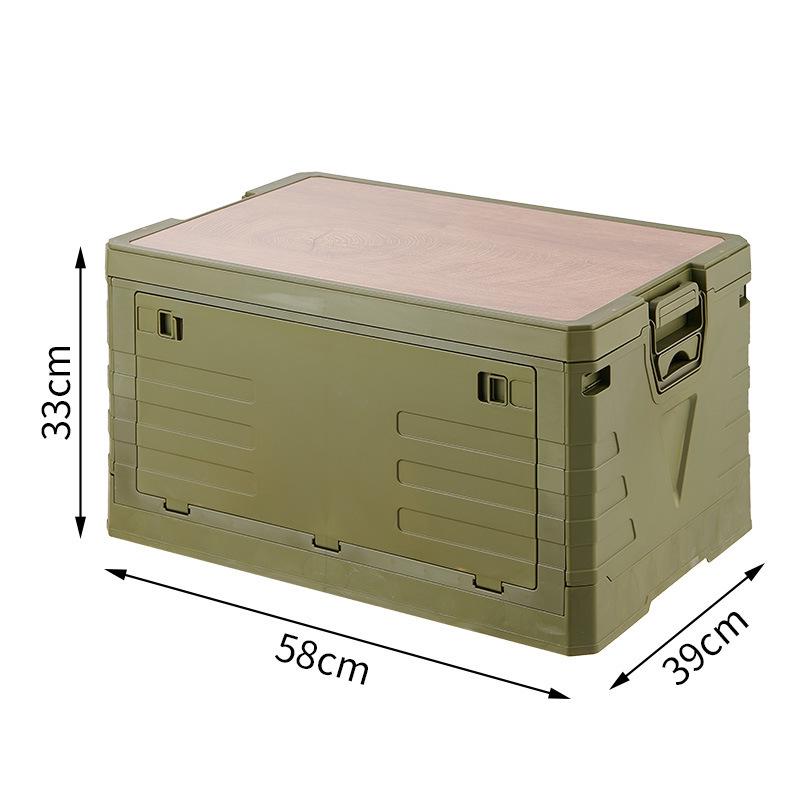 Car Trunk Storage Box - Versatile Organizer for Car Supplies and Outdoor Use
