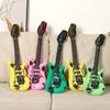 6pcs Inflatable Instruments PVC Simulation Instruments Guitar Sax Microphone Party Hip Hop Birthday Party Supplies