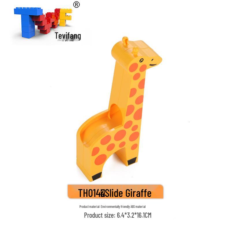 Large Particle Ball Track Building Blocks for Kids