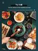 2025 Smokeless Electric BBQ Skewer Machine: Automatic Rotating Indoor Grill for Lamb and More