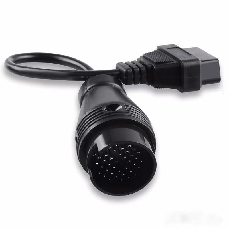 

for Mercedes 38Pin To 16Pin Female Connector OBD OBD2 OBDII Diagnosis Connector Extension Cable Adapter for Benz