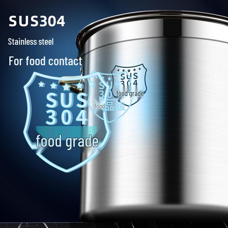 Thickened 304 Stainless Steel Induction Soup Pot