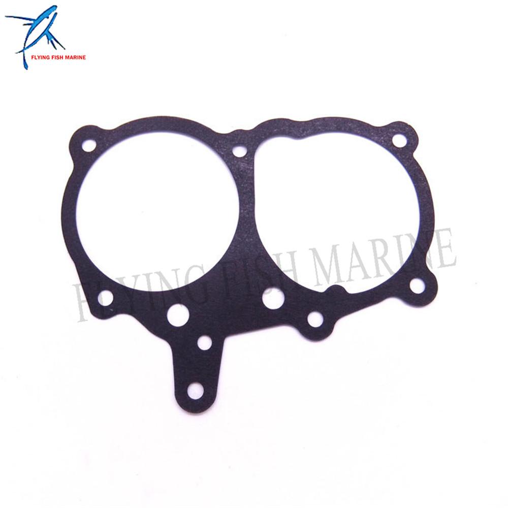 Boat Motor Intake Manifold Gasket 350-02105-3 350021053M Fit Tohatsu Nissan Outboard Engine NS M 9.9HP 15HP 18HP 2-stroke, 2cyl