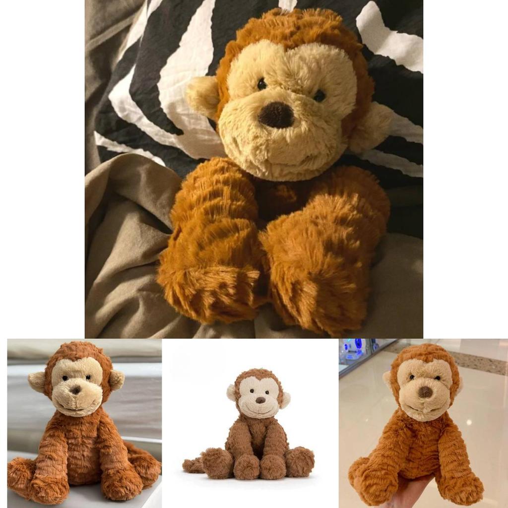 Affen-Stofftier von Jellycat Fuddlewuddle mit PP-Baumwollfüllung für ein Jugendgeschenk
