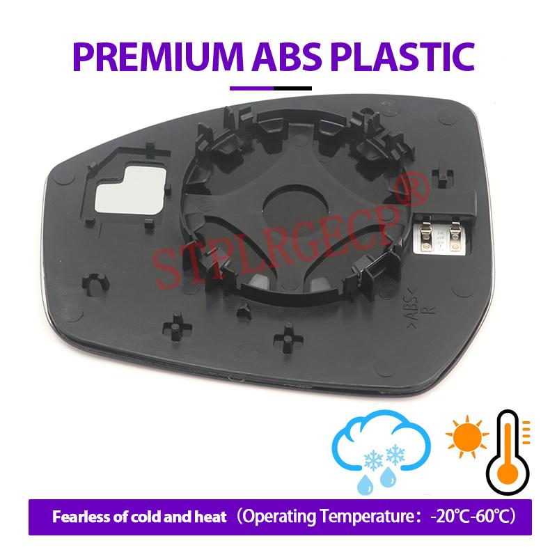 For Jaguar Range Land Rover Evoque Discovery L538 L550  Left or Right Door Side Wing Mirror Glass Heated Rear View Replacement