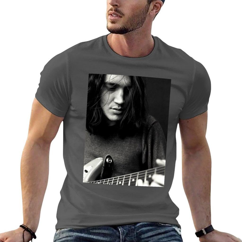 Gifts For Movie Fan John Guitarist Frusciante Retro Wave Tshirt Breathable Mesh Panel Tshirt