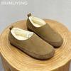 Women Loafers Shoes Flats Short Plush Warm Casual Sneakers Shoes Woman 2024 Trend Winter New Cozy Walking Snow Botas De Mujer