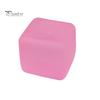 Hand Exercise Ball Anxiety Relief Stress Cube Toy, Clear Frosted Squeeze Toy Snowflake Glitter Ice Sensory for Students Workers Tool