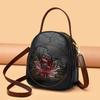 2025 Autumn-Winter Women's Lotus Handbag: Versatile Embossed Crossbody & Shoulder Bag
