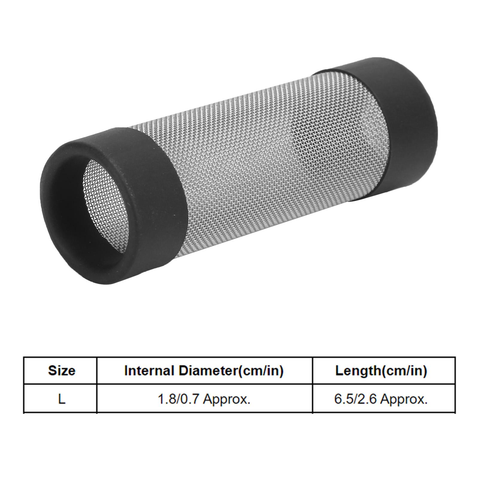 

Крышка фильтра для аквариума Сетка для защиты входа и выхода из нержавеющей стали для пресноводных и морских аквариумов 12 мм 18 мм Опционально