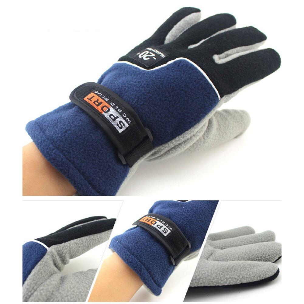 Cold Proof Autumn Winter Gloves Windproof Warm Mitten New Women Men Gloves  Outdoor