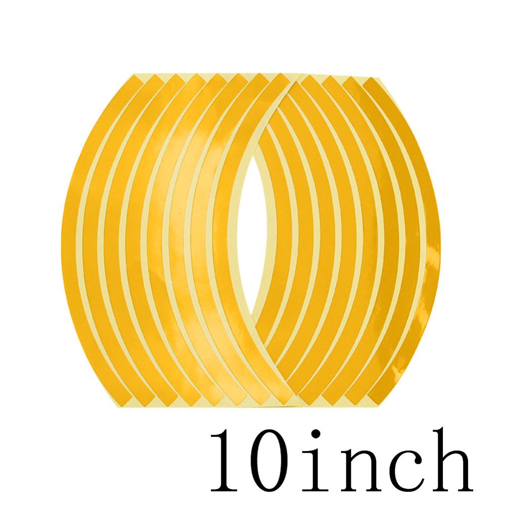 

16Pcs 10/12/14inch Universal Motorcycle Wheel Rim Reflective Stickers Moto Bicycle Decal