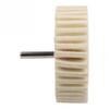 Efficient Polishing Tool 6mm Shank Polishing Head Wool Polishing Wheel