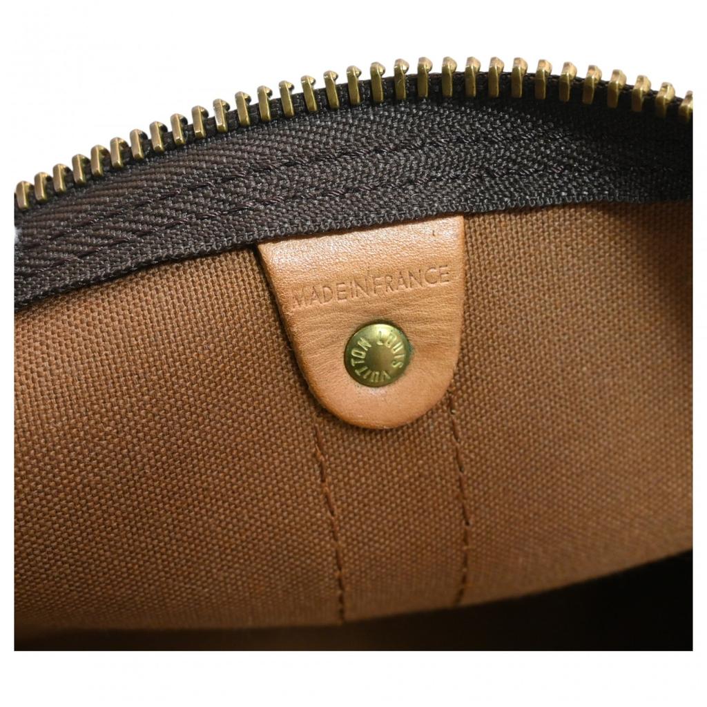 Auth LOUIS VUITTON Monogram Keepall 55 Boston Bag lv4141cc