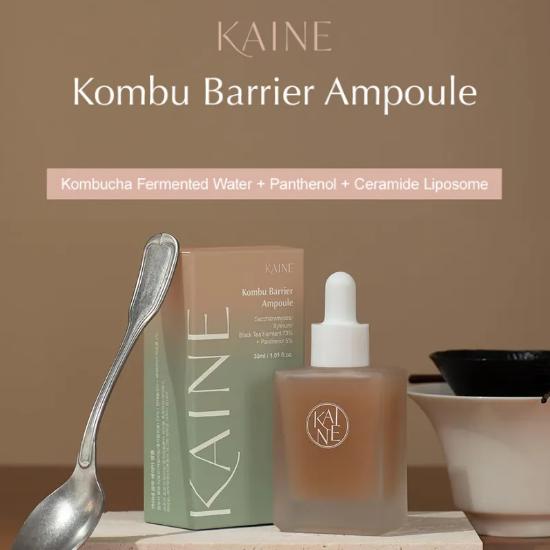 KAINE Kombu Barrier Ampoule 30ml (Kombucha Ferment 73% + Panthenol 5% + Ceramide Liposome 1%)