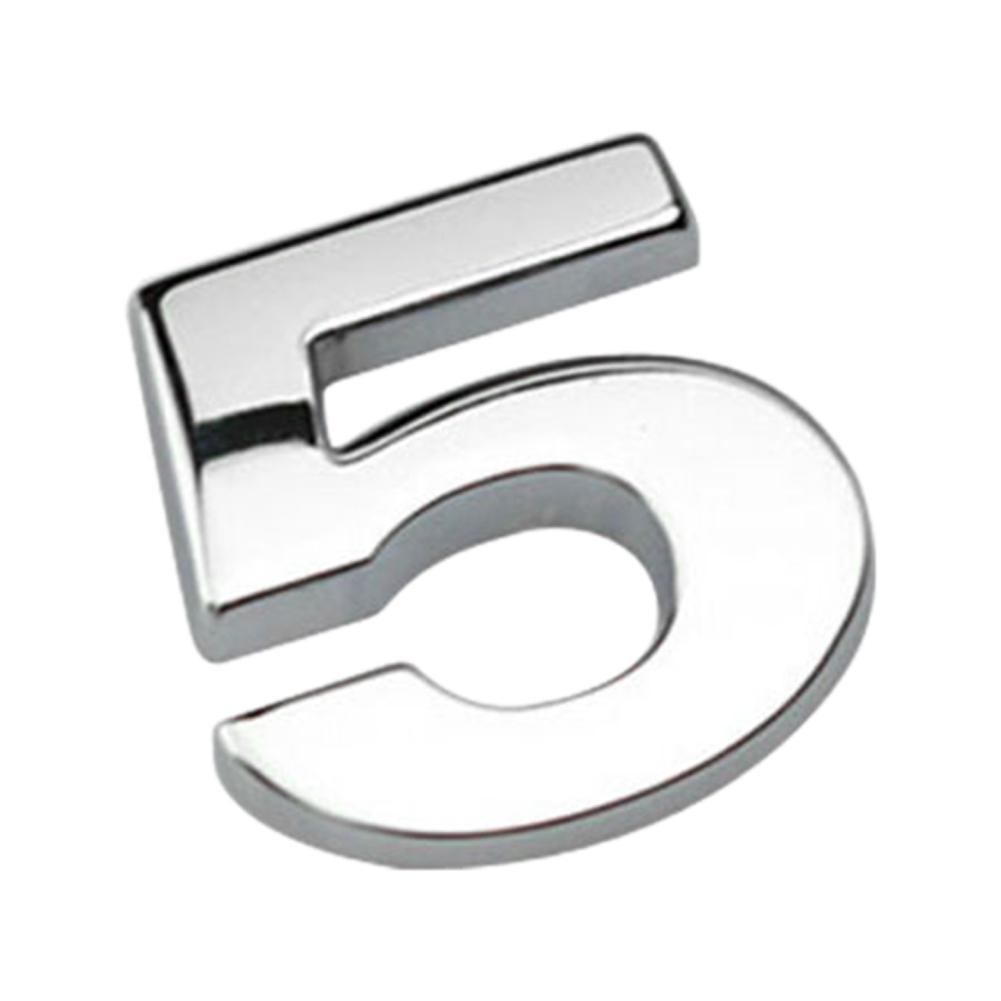 Cars Auto Parts Badge Car Emblem Decals Auto Ornamentsation Sticker Number Self-adhesive Letter
