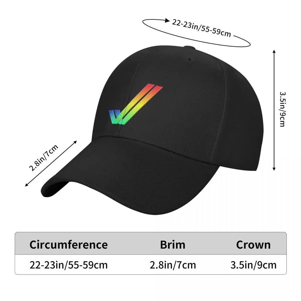 Double Rainbow Ticks Baseball Cap Golf Cap New Hat New In The Hat Hats For Men Women's