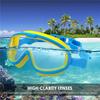 Big Frame Kids Swim Goggles Anti Fog Wide View Swimming Gear for Boys Girls Children Glasses for Swimming Pool