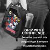 Grendizer And Actarus Insulated Lunch Bags Women UFO Robot Goldrake Portable Cooler Thermal Food Bento Box Kids School Children