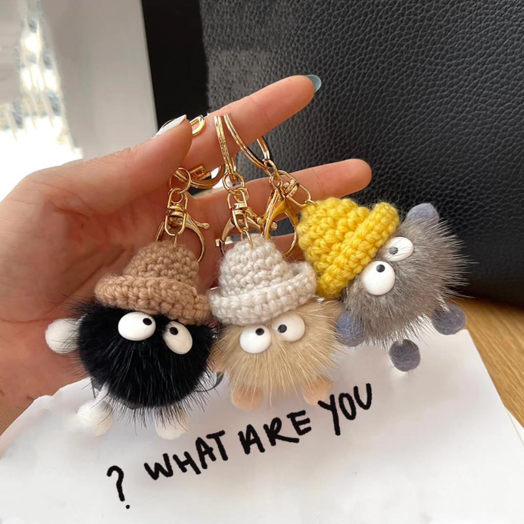 Cartoon Klein Feuerzeug Niedliches Spielzeug Stoffpuppe Spielzeug Schlüsselanhänger Studententasche Dekoration Zubehör Freund Geschenk für Kinder Freundin