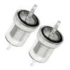 2XDiesel In-Line Fuel Filter Kit For Webasto Eberspacher Air Heater Diesel Set For 4mm ID Fuel Hose NEW Fuel Filters5