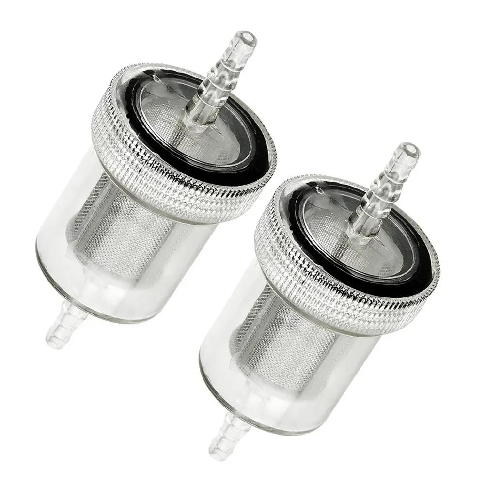 2XDiesel In-Line Fuel Filter Kit For Webasto Eberspacher Air Heater Diesel Set For 4mm ID Fuel Hose NEW Fuel Filters5