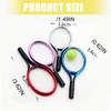 Miniature Tennis Racket Model Figure For Doll House Decors Creative Pretend Play Game Scene Setting Craft Model Display
