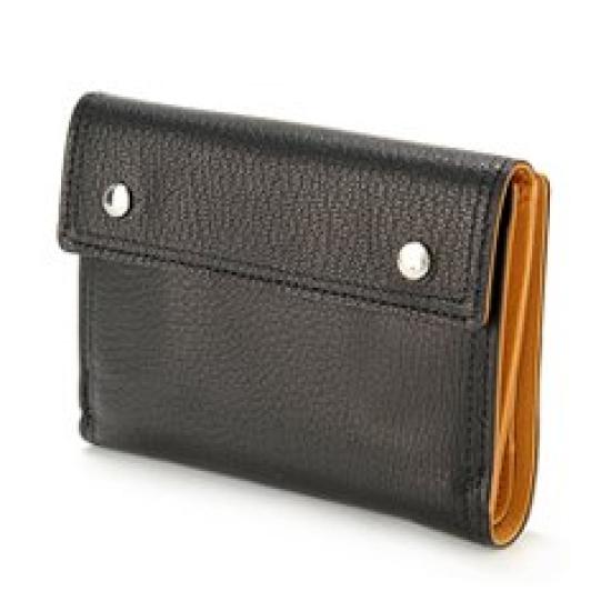 

[Porter] Yoshida Bag Folding Wallet DOUBLE 129-06011 1. Black