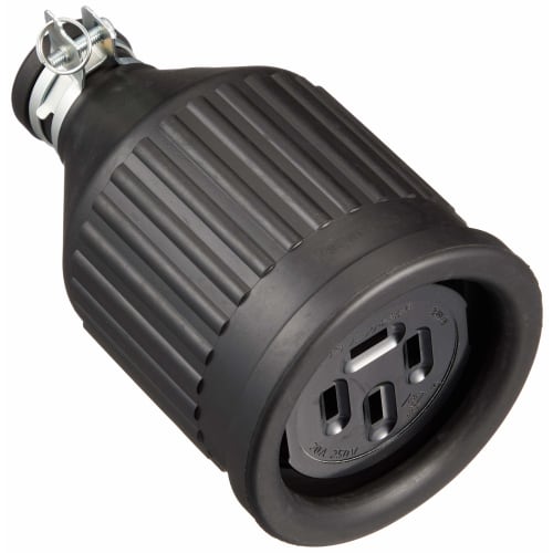 Panasonic Ground 3P20A Waterproof Rubber Cord Connector Body WA3429KP [Genuine Package Product]