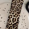 Youth Fashion Belt Elegant Leopards Belt Trendy Animal Print Soft Waistband for Lasting Use Fashionable Attires