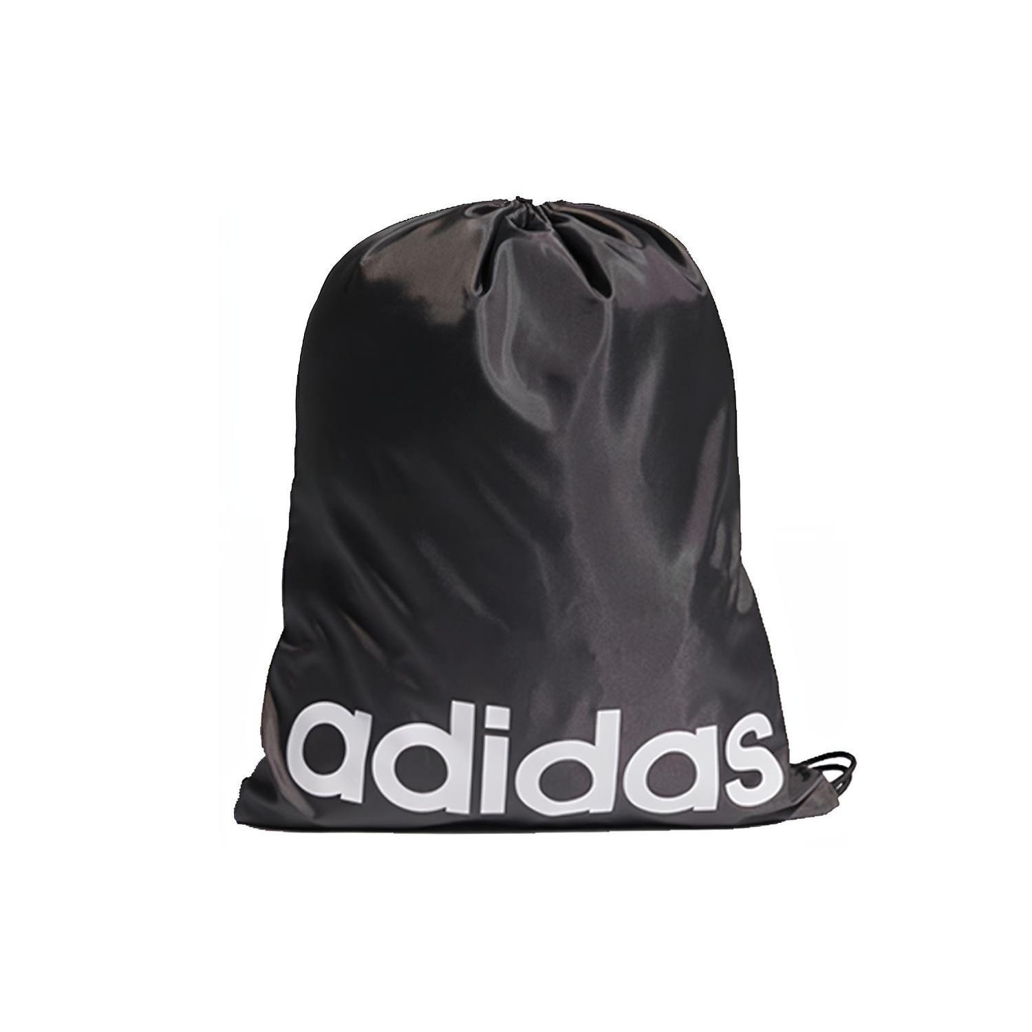 

New Adidas Fabric Drawstring Bag Gym Bag Unisex Black GN1923 36*1*39.5CM