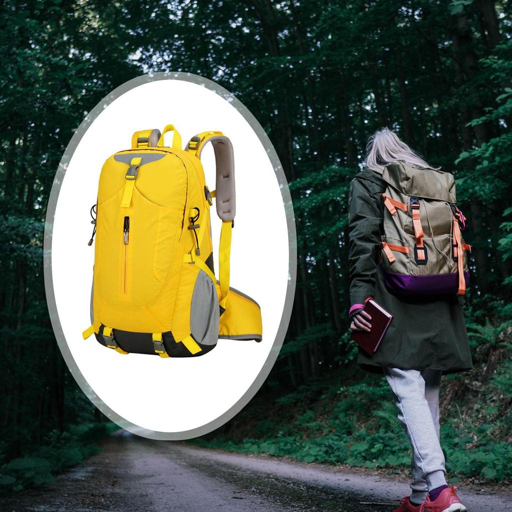 Hiking Backpack Climbing Comfortable Multifunctional Mountaineering Daypack for