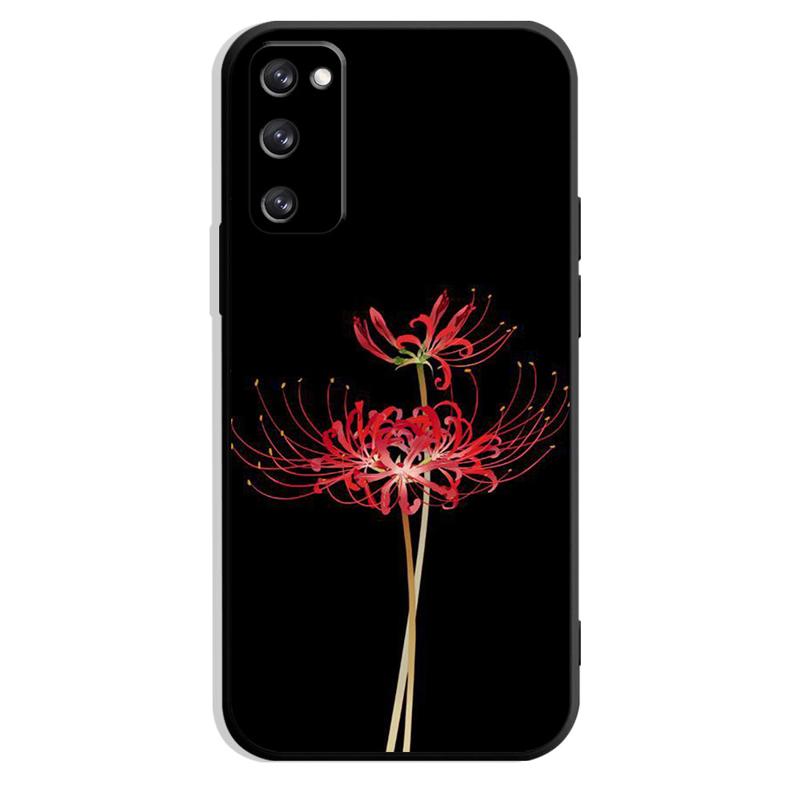 Red Equinox Flower Phone Case For iPhone Samsung Galaxy Redmi Xiaomi Note S A 6 7 8 9 10 11 12 13 14 15 16 20 21 22 23 53 54 Pro Max Plus Ultra TPU