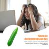 Cucumber Stress Toy Anti-Anxiety Cucumber Squeeze Toy Soft Stretchy Vegetable Fidget Sensory