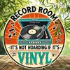Vintage Vinyl Record Metal Sign Retro Bar Pub Wall Decor