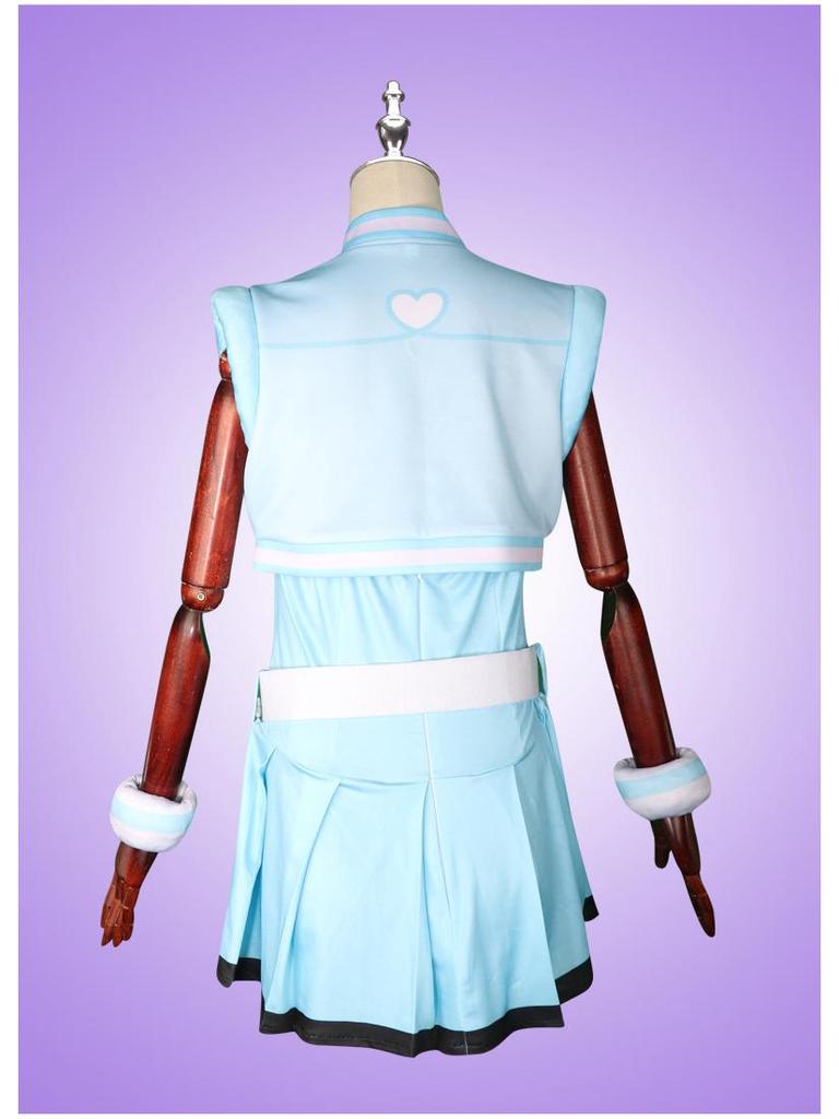 Powerpuff Girls Cosplay: Super Blossom, Buttercup, and Spinning Bubbles Anime Costumes