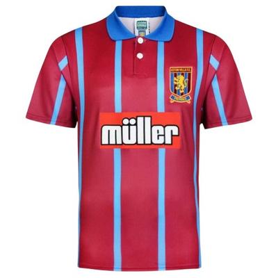 Score Draw Herren 1994 Aston Villa FC Fußballtrikot