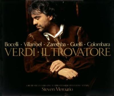 CD BOCELLI (ANDREA), VILLARROEL (VERON - Verdi: Trovatore Complete  UCCD11223 Japan ObiClassical Used