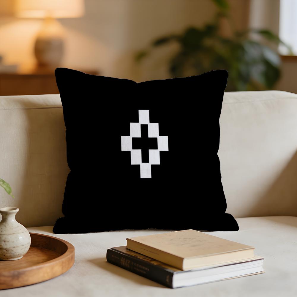 

Trend Brand MMarcelo Burlon Cushion Cover Short plush pillowcase for bed sofa carwashable 30x30cm