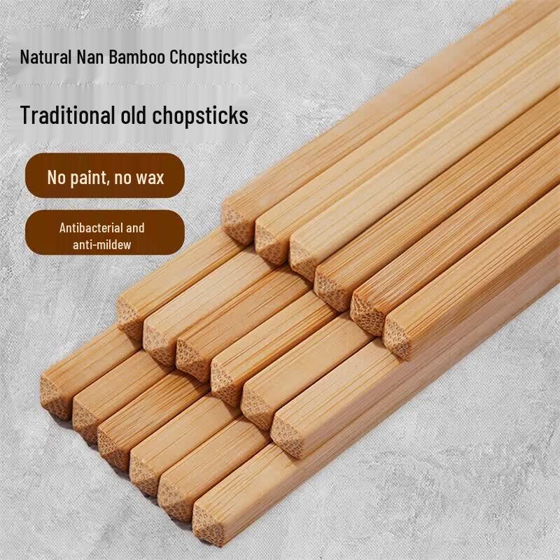 Qiwei Traditional Carbonized Bamboo Chopsticks