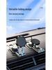 Foldable Magnetic Car Phone Holder with Rotating Metal Dashboard Mount