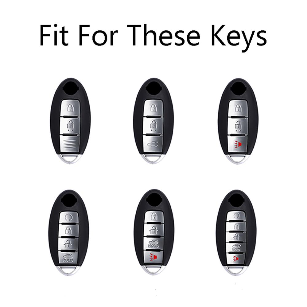 High-quality Car Key Case Cover for Nissan Leaf Micra Qashqai J11 J10 X Trail T32 Versa Note Patrol Key Fob Cover Accessories