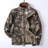 Veste homme, veste cargo rétro en jean, vestes d'extérieur multi-poches, hauts décontractés, mode randonnée, manteaux uniformes