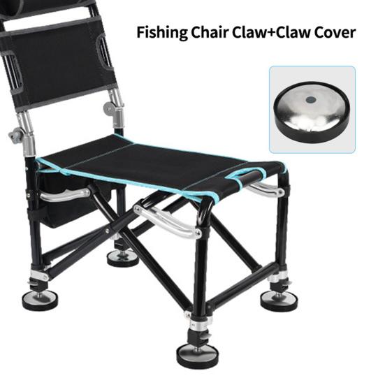 1 Set 8cm Fishing Chair Claw Strong Load-bearing Corrosion Resistant Impact Resistance Metal
