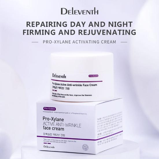 DEleventh Pro-Xylane Anti-Wrinkle Face Cream Whitening Moisture Fade Fine Lines Firming Lifting Brighten Anti Aging Skin Care