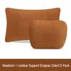 Compatible Car Headrest, Neck, and Lumbar Cushions for New BMW 5, 3, 1, 7 Series and X1-X6 Interiors