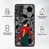 Case for Samsung Galaxy A34 A36 A54 A35 A14 A23 A53 A16 A15 A52S A72 A17 A52 A73 A33 A56 A55 Phone Cover Soccer Football Number