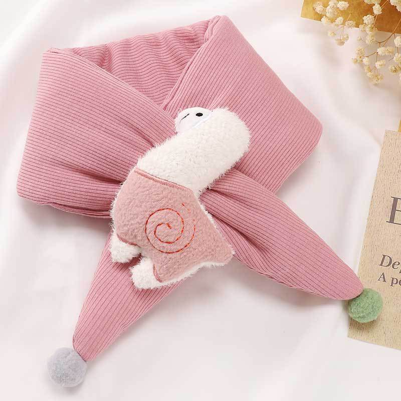 Nouvelle écharpe tendance pour enfants, idéale pour les filles, pour garder les bébés au chaud et polyvalente. Écharpe chaude en peluche et épaisse pour enfants